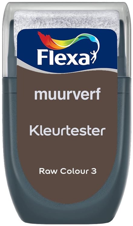 Flexa - Kleurtester Muurverf - Raw Colour 3 - Mengverf - 30 Ml