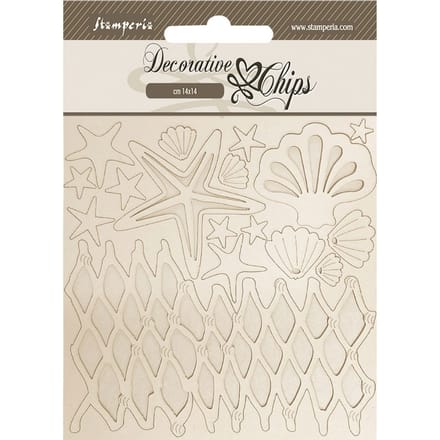 Decoratieve elementen "Silent Sea - Shells"
