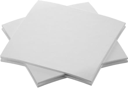 Duni dunisoft servet 20x20cm bio wit