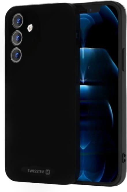 Swissten - Backcase - Geschikt voor - Samsung Galaxy S24 Plus/S25 Plus – Soft Joy Backcvoer Zwart