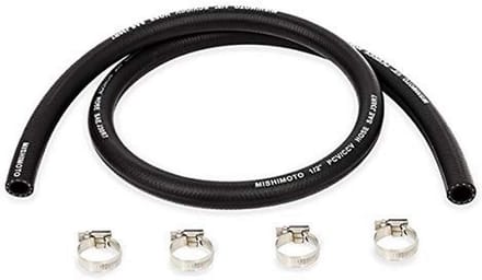 Universele Opvangbak Slang voor Carterventilatie (PCV) - 13mm x 1.2m - Zwart