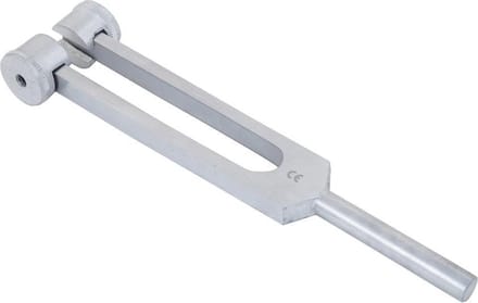Aluminium stemvork met dempers, 128 Hz. (DUITS)