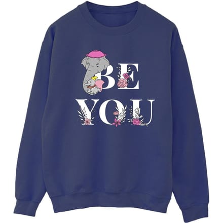 Disney Dames/Dames Dumbo Be You Sweatshirt (Marineblauw)