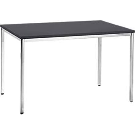 Vergadertafel, 1200 x 800 mm, zwart