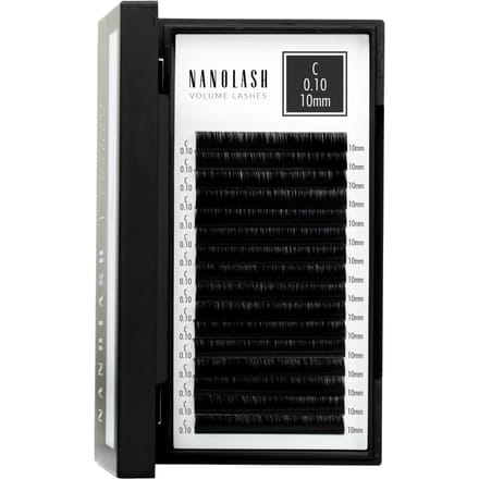 Nanolash Volume Lashes Nepwimpers - 0.10 C 10mm - 16 stuks