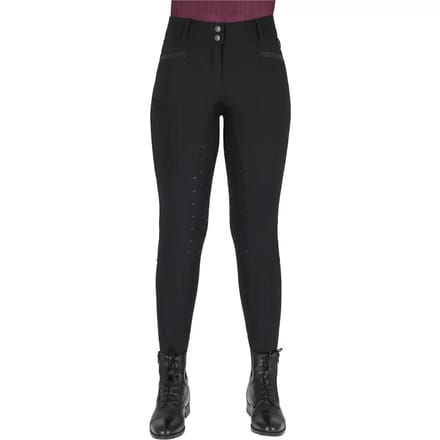 Qhp Rijbroek Zahra Full-grip Zwart - 40
