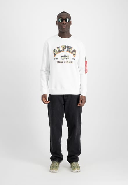 Sweatshirt Alpha Industries College Camo