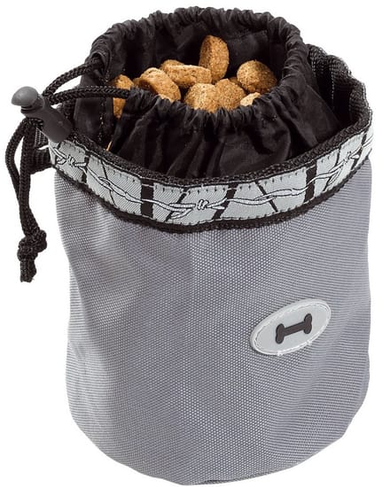 Ferplast Hondenvoederzak 13 X 12 Cm Polyester Grijs/zwart