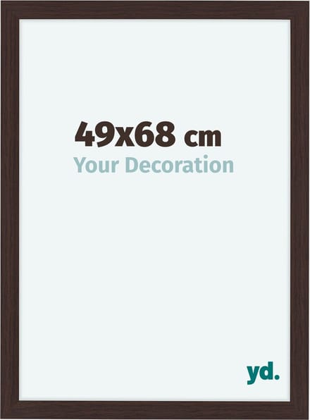 Your Decoration - Fotolijst 49x68 cm - MDF - Eiken Donker - Como