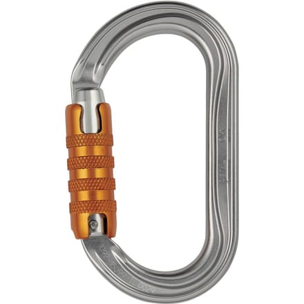 Petzl OK Triact Lock extra beveiligde ovale karabiner