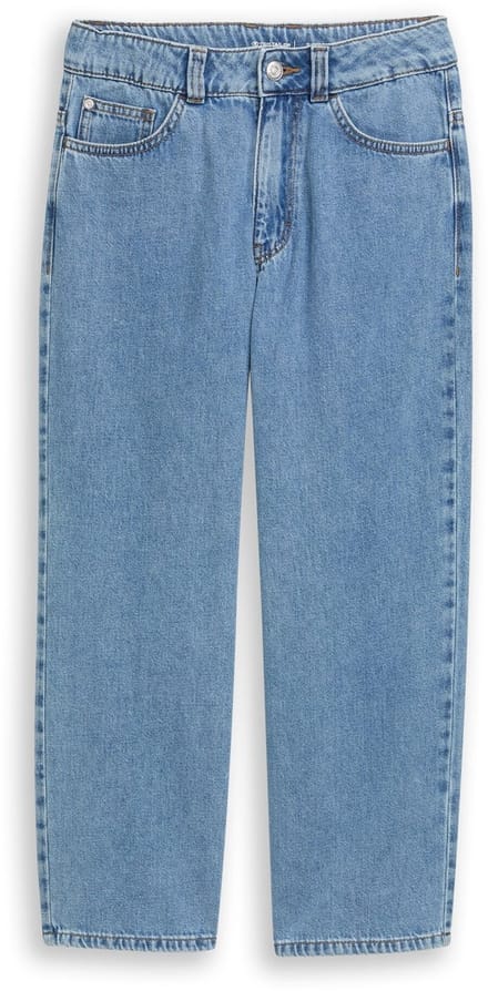 Tom Tailor - Super baggy fit jeans - Maat 152 - mid stone bright blue denim