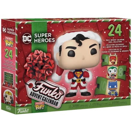 DC Super Heroes Adventskalender - Funko Pocket Pop