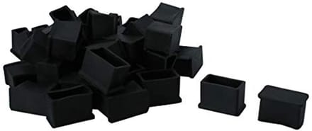 30 Stuks Stoelpoten Beschermdoppen voor Meubels - Universele Stootdoppen 0,2"x1" en 0,59"x1,18"