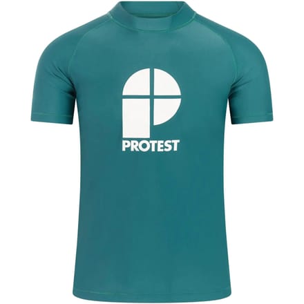 Protest PRTCater – Uv shirt Heren – Korte mouwen – Ronde hals – Wit