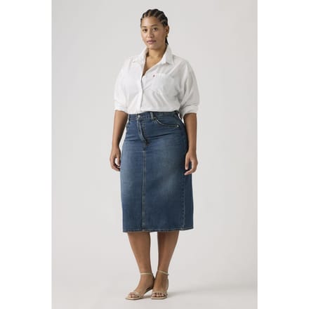 Levi's High Rise Back Slit Skirt Taglia: W27 | Minigonne Outlet | Donna