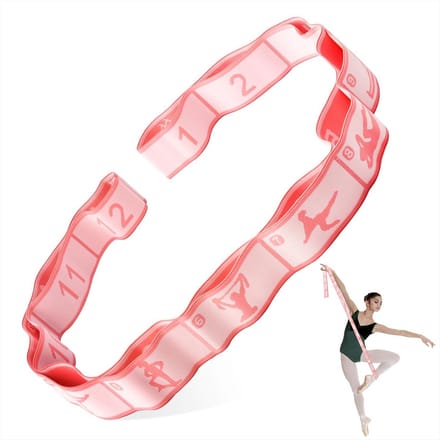 Yoga Stretch Riemen met 12 Lussen voor Pilates en Dans