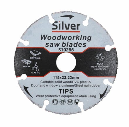 Silver Serie - Diamant Cirkelzaagblad - 115mm - Universeel Snijden - Wijd Capabel