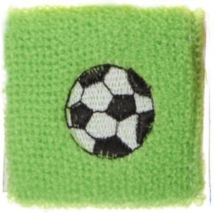 Zweetbandje Voetbal - Groen - Cadeautje onder de 5 euro