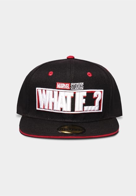 Marvel What If...? Snapback Pet Logo Zwart