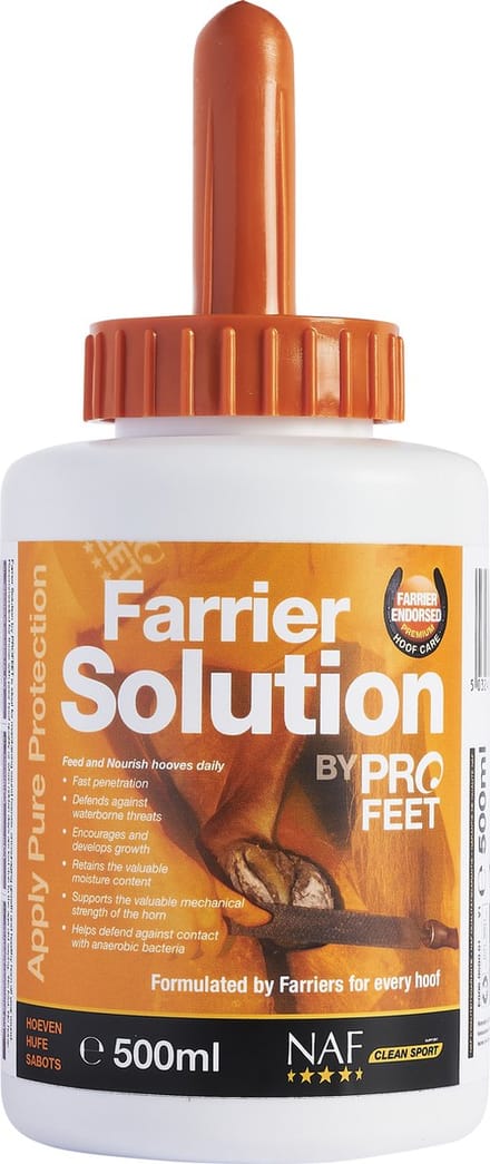 NAF - ProFeet Farrier Solution - hoefverzorging hoefvet hoefolie paarden