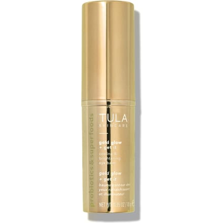Tula Skincare Gold Glow + Get It Cooling & Brightening Eye Balm