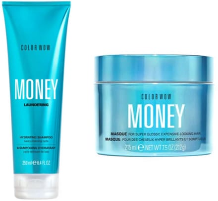 Color Wow Duo Money Laundering Hydrating Shampoo 250ml + Laundering Money Masque 215ml | Extra voordelig