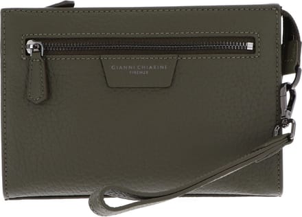 GIANNI CHIARINI Koppeling Avondtas Florence Clutch Olivia Olijfgroen