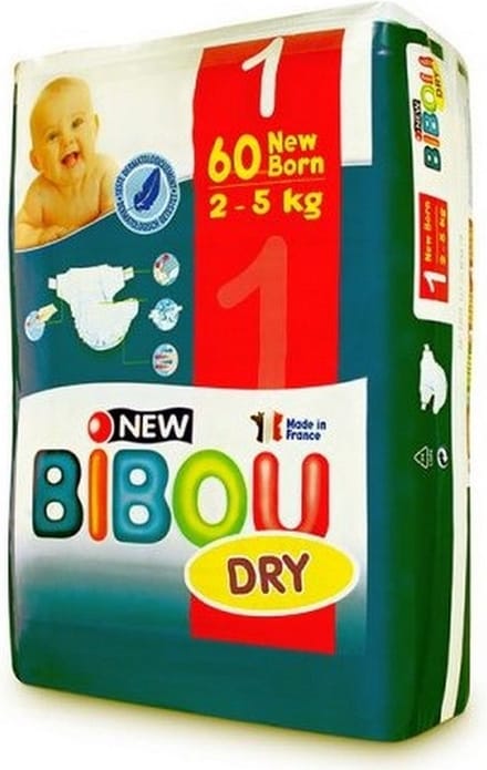 BIBOU New Born - 60 luiers