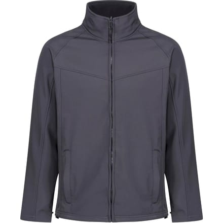 Regatta Professioneel Heren Uproar Softshell Windbestendig Fleece-jack (Afdichting Grijs)