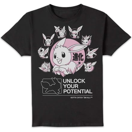 Pokémon Circle Of Eevee Evolutions Unisex T-Shirt - Black - M