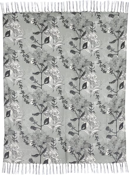 Mica Decorations Plaid Floria 150 X 130 Cm Plastic Groen