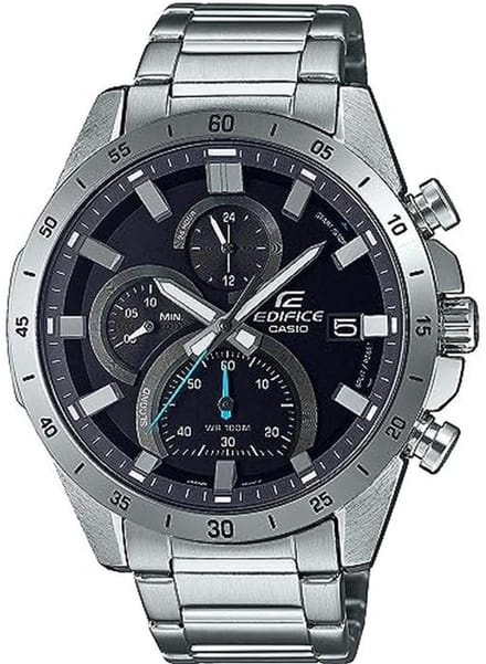 Zwart Horloge met Stopwatch en Waterbestendigheid