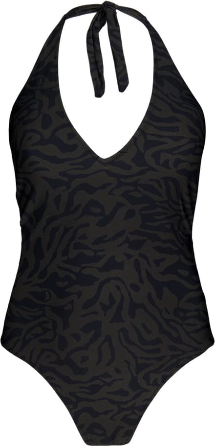 Barts Sula Halter One Piece Zwart Dames Badpak - Maat 40
