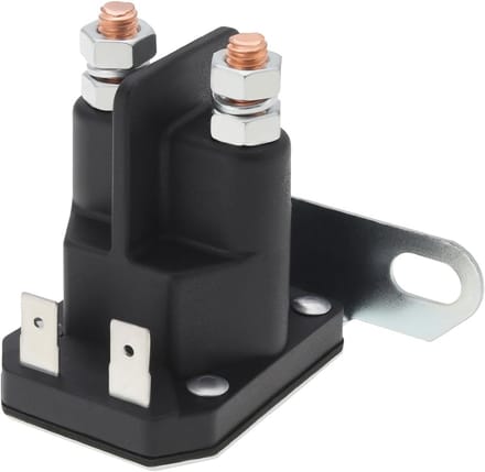 12V 4 Aansluitingen Starter Solenoïde voor Grasmaaier en Quads