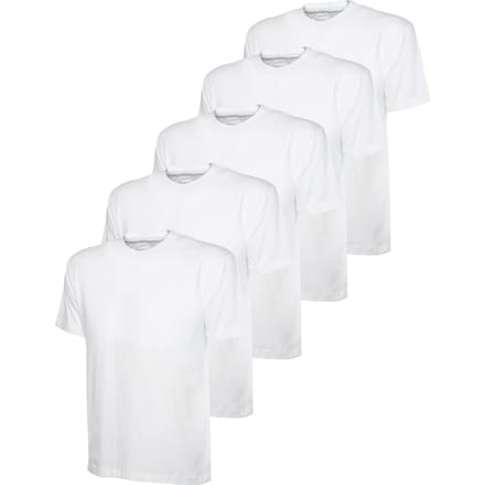 Kruze Vrouwen Crew Neck T-Shirts (5 Pack)