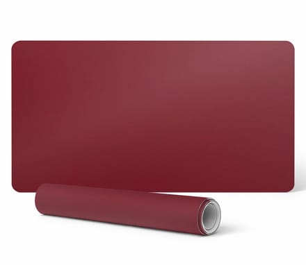 Antislip bureauonderlegger met print, bordeauxrood, 100x50 cm