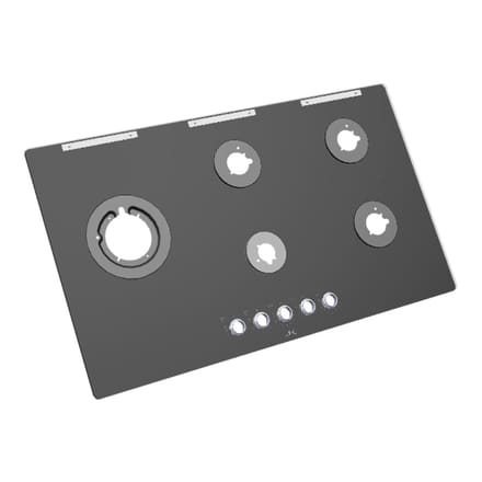 AEG bovenblad, zwart, AEG, 860x510mm 140200324014