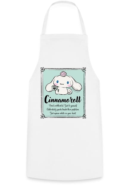 Cinnamoroll Don't Overthink It. Just Be Yourself Keukenschort