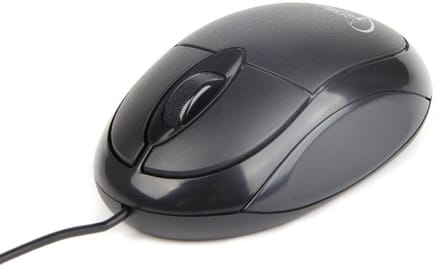 Gembird Wired optical mouse U-01 - Muis - Optisch - 3 knoppen - Zwart