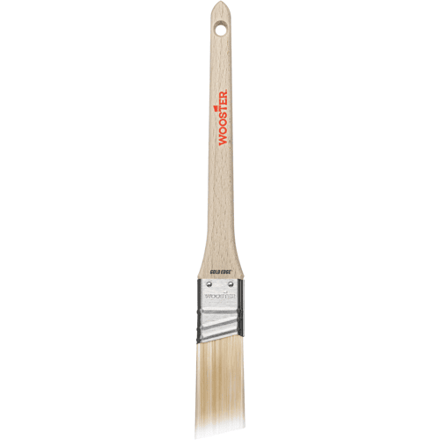 Wooster Gold Edge Thin Angle Sash   071497184917   Verf
