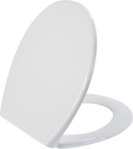 Toiletbril Wit Universeel zonder Zachte Sluiting