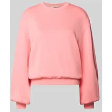 Oversized sweatshirt met geribde boorden Model 'Brionna'