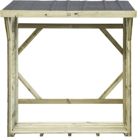Houtberging haardhoutberging haardhout 180x74x174cm