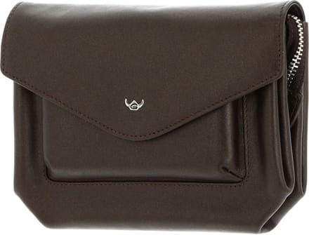 Golden Head Leren clutch portemonnee Valencia RFID Protect Börsentäschchen 2850 Bronze donkerbruin