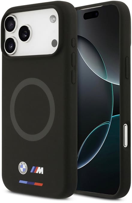 BMW Back Cover - iPhone 17 Pro Max - Zwart - MagSafe - Slank & Schokabsorberend ontwerp