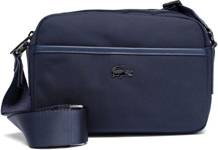 LACOSTE schoudertas Reporter Bag Marine 166 donkerblauw