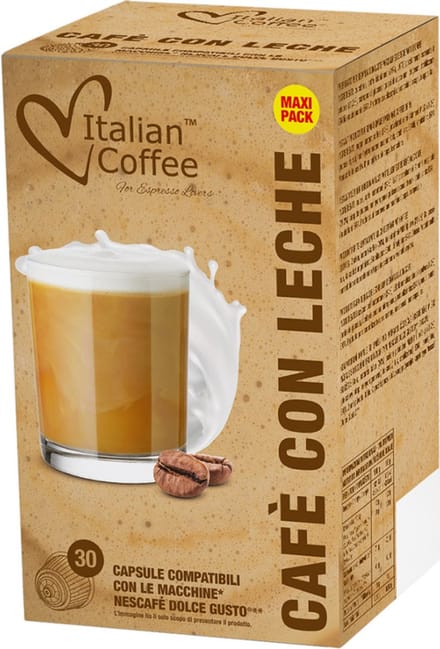 Italian Coffee - Macchiato Koffie Voor Dolce Gusto® - 30 Capsules