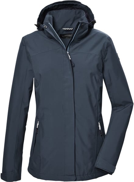 Killtec KOS 26 Women Jacket - Outdoorjas - Dames - Deep Water - Maat 42