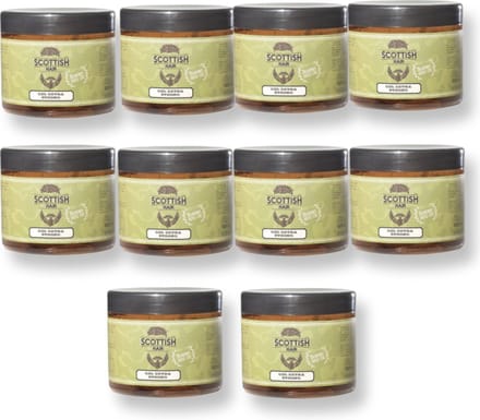 10 X SCOTTISH HAIR & BEARD STYLING & FINISHING GEL EXTRA STRONG 500 ML