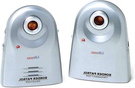 Beveiligingsalarm - Infrarood detector - Huis beveiligen - Onzichtbare straal - 20 meter bereik - Wit